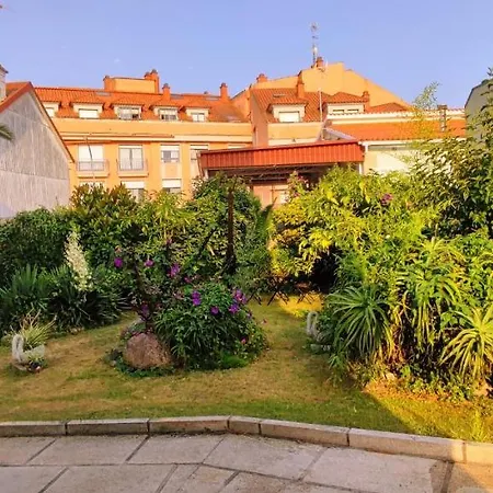 Lägenhet Pisos Vistalegre 2b Con Jardin Cerca Del Mar Sanxenxo